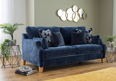 Fabric 3 Seater Sofas