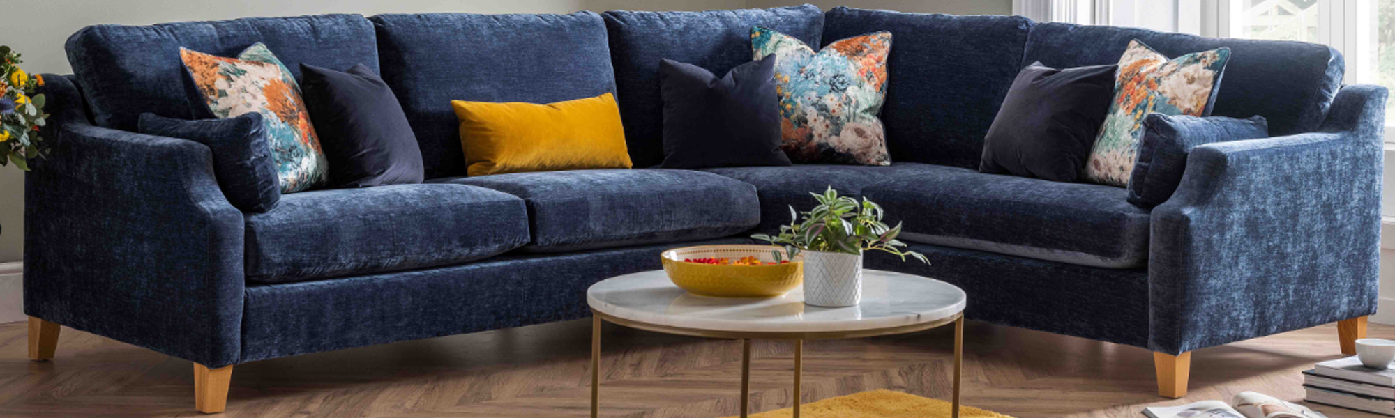 Fabric Corner Sofas