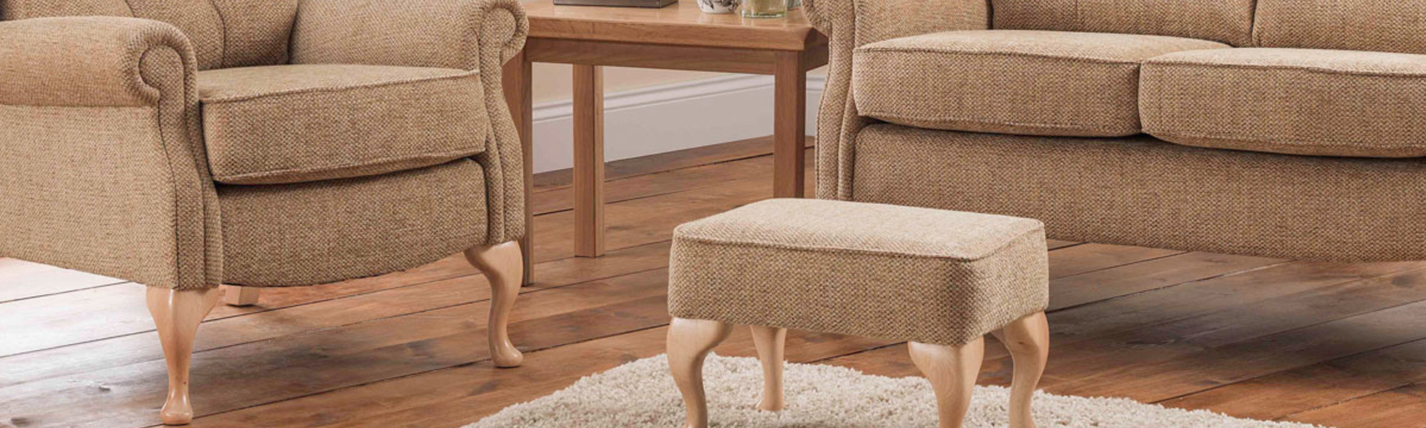 Fabric Footstools
