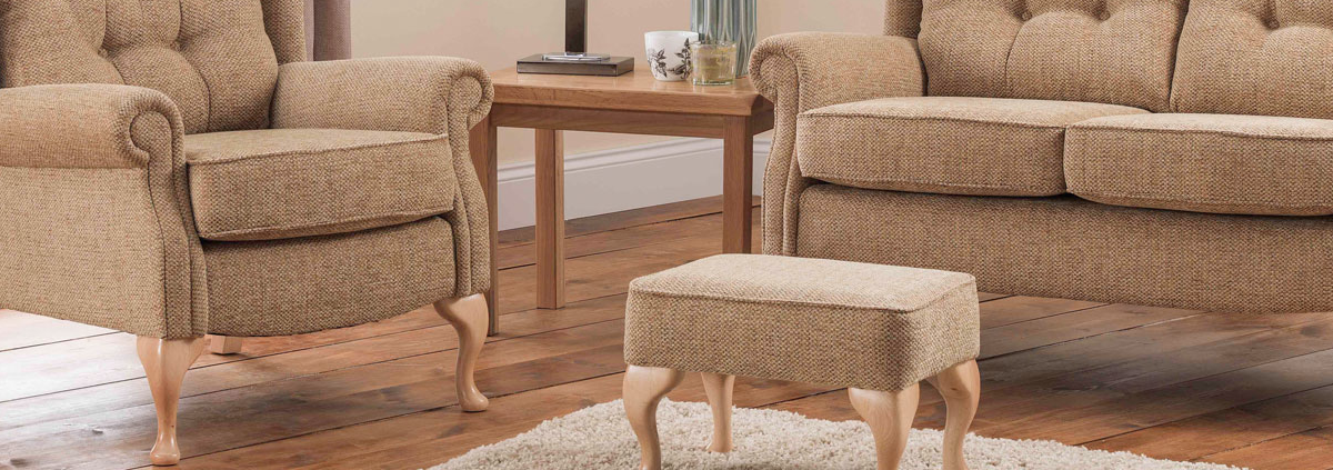 Fabric Footstools