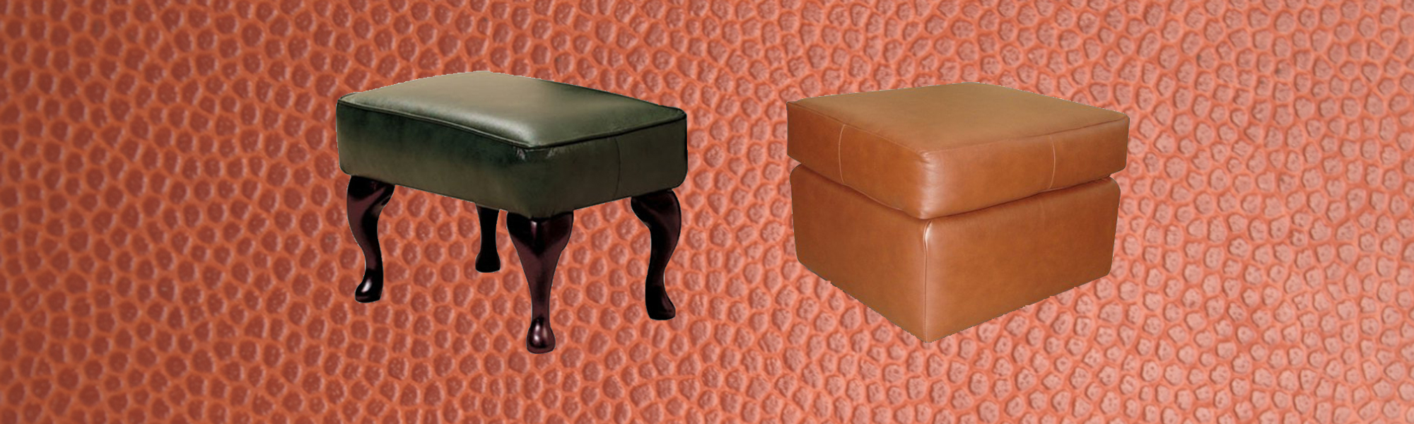 Leather Footstools
