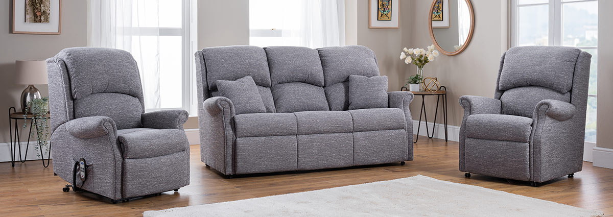 Set of 2 recliner chairs best sale
